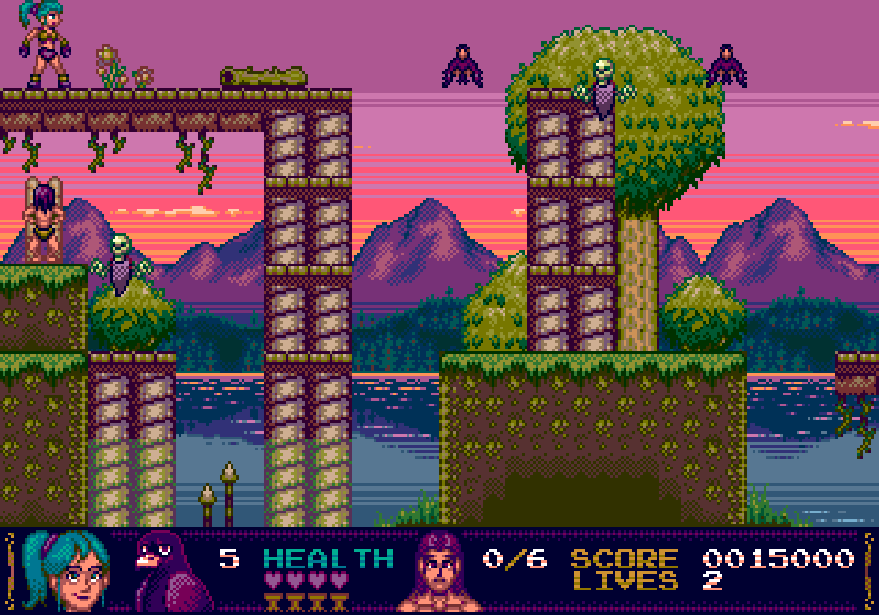 Eyra, The Crow Maiden gameplay screenshot