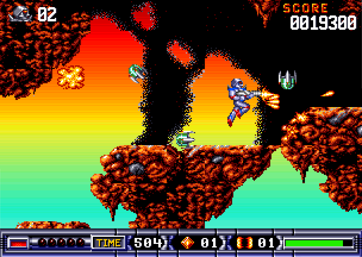 Turrican Ii Map What's on the Cart? The Turrican Collection - Evercade